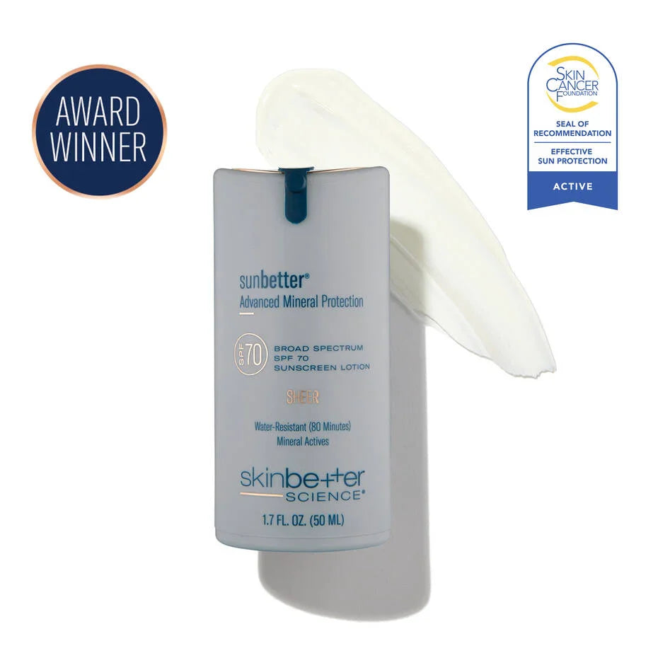 Skinbetter Sunbetter Sheer Sunscreen Lotion SPF 70
