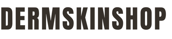 Logo of Dermskinshop with black text on a white background